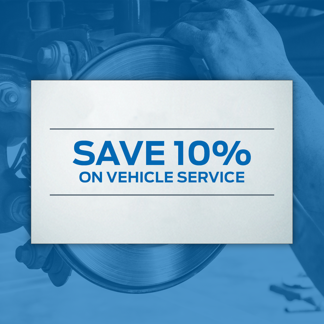 10% on Vehicle Service